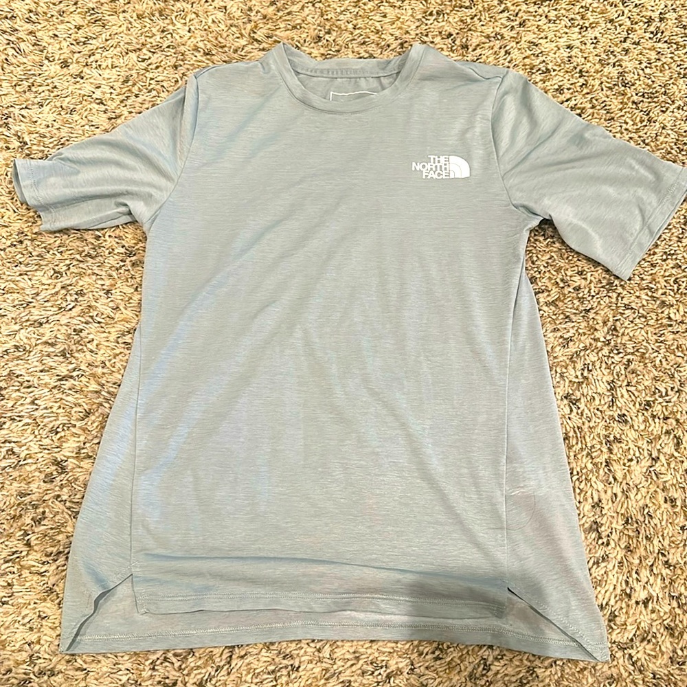 The North Face Light Gray Short Sleeve Tee